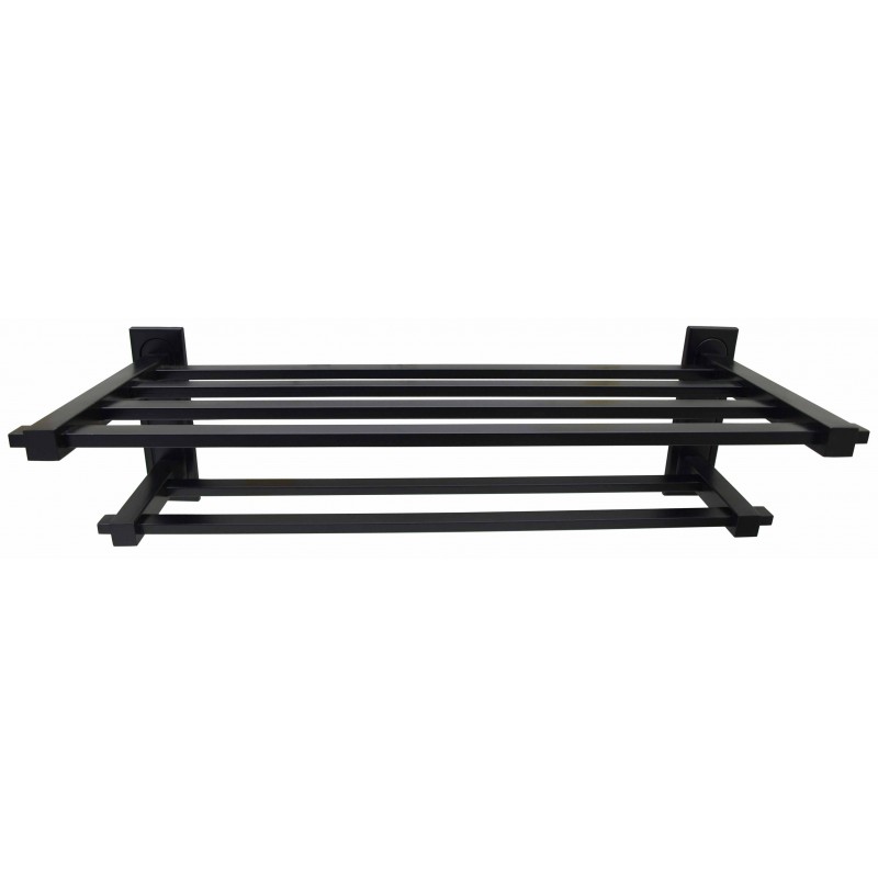 PORTATOALLAS NEGRO MATE