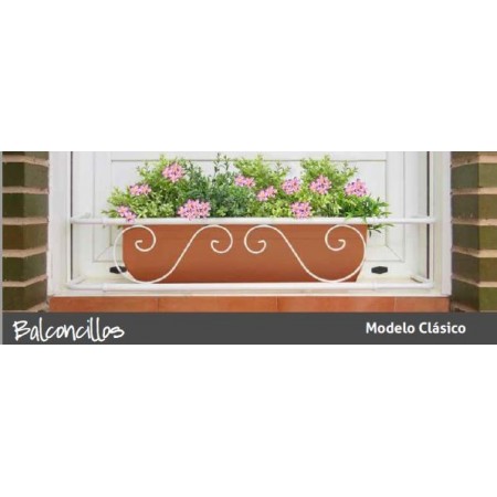 BALCONCILLO PROTECTOR DE MACETAS CUADROS