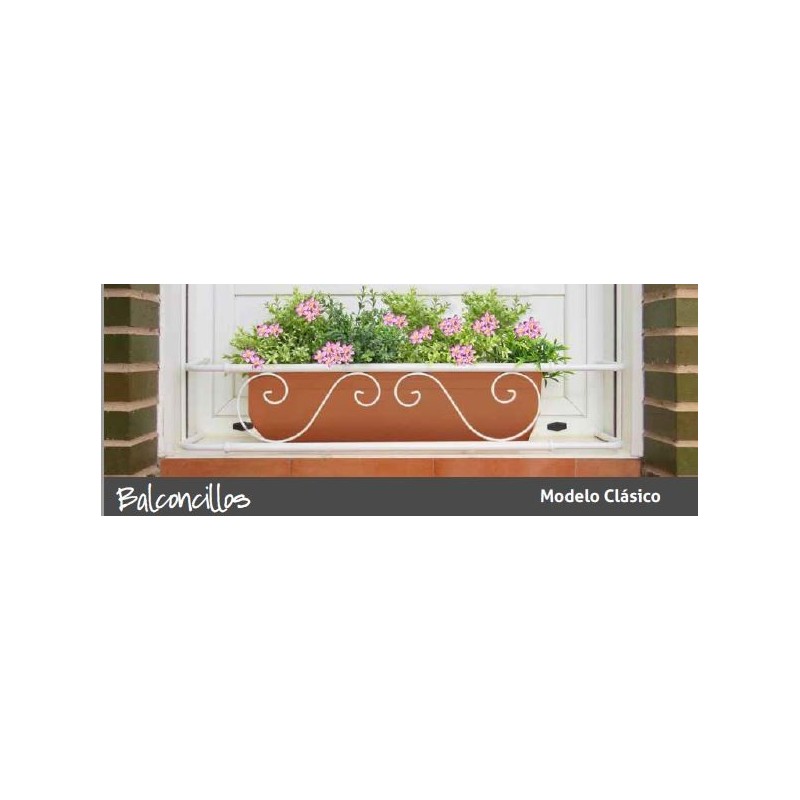 BALCONCILLO PROTECTOR DE MACETAS CUADROS